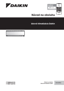 FTXM60-71A_Operation manual_3PSK728539-5F_Slovakian download